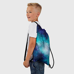 Рюкзак-мешок Космические туманности, цвет: 3D-принт — фото 2