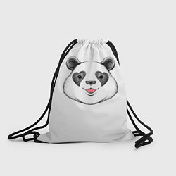Рюкзак-мешок Влюблённый панда, цвет: 3D-принт