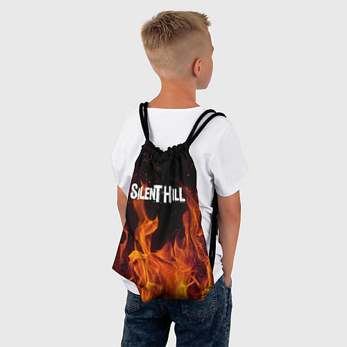 Мешок для обуви Silent hill огонь / 3D-принт – фото 4