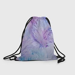 Рюкзак-мешок Цветной узор из перьев, цвет: 3D-принт