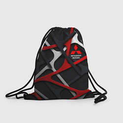 Рюкзак-мешок Mitsubishi - texture, цвет: 3D-принт