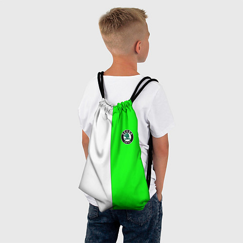 Мешок для обуви Skoda спорт / 3D-принт – фото 4