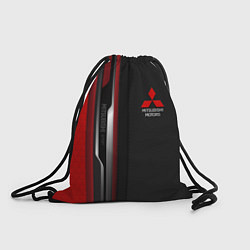 Рюкзак-мешок Mitsubishi - carbon style, цвет: 3D-принт