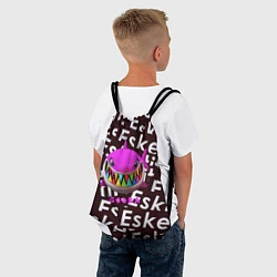Рюкзак-мешок Esskeetit logo pattern, цвет: 3D-принт — фото 2