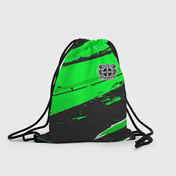 Рюкзак-мешок Bayer 04 sport green, цвет: 3D-принт
