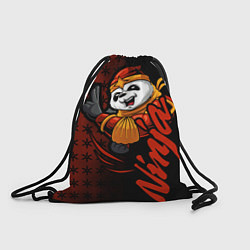 Рюкзак-мешок Панда синоби, цвет: 3D-принт