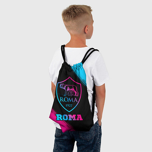 Мешок для обуви Roma - neon gradient / 3D-принт – фото 4