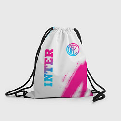 Рюкзак-мешок Inter neon gradient style вертикально, цвет: 3D-принт