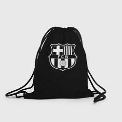 Мешок для обуви Barcelona fc club белое лого