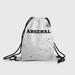 Мешок для обуви Arsenal sport на светлом фоне посередине