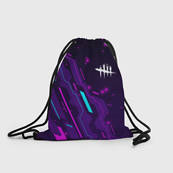 Рюкзак-мешок Dead by Daylight neon gaming, цвет: 3D-принт