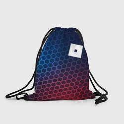 Рюкзак-мешок Roblox неоновые соты, цвет: 3D-принт