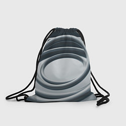 Рюкзак-мешок Серые кольца, цвет: 3D-принт