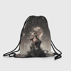 Рюкзак-мешок Воинствующая принцесса, цвет: 3D-принт