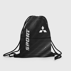 Рюкзак-мешок Mitsubishi sport metal, цвет: 3D-принт