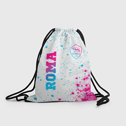 Рюкзак-мешок Roma neon gradient style вертикально, цвет: 3D-принт