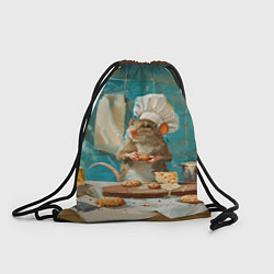 Рюкзак-мешок Крыса шеф повар на кухне, цвет: 3D-принт