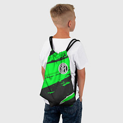 Рюкзак-мешок Inter sport green, цвет: 3D-принт — фото 2