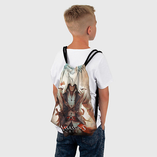Мешок для обуви Assassins creed большой город / 3D-принт – фото 4