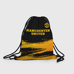 Мешок для обуви Manchester United - gold gradient посередине