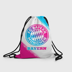 Рюкзак-мешок Bayern neon gradient style, цвет: 3D-принт