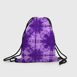Рюкзак-мешок Тай дай фиолетовый, цвет: 3D-принт