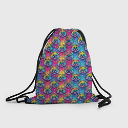 Рюкзак-мешок Фурри мордочки лисички, цвет: 3D-принт