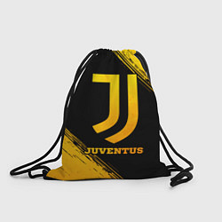 Рюкзак-мешок Juventus - gold gradient, цвет: 3D-принт