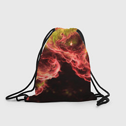 Рюкзак-мешок Адское пламя инферно - inferno flame, цвет: 3D-принт