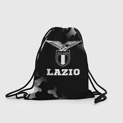 Рюкзак-мешок Lazio sport на темном фоне, цвет: 3D-принт