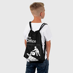 Рюкзак-мешок Офис и суп, цвет: 3D-принт — фото 2