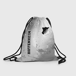 Рюкзак-мешок Hoffenheim sport на светлом фоне вертикально, цвет: 3D-принт
