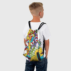 Рюкзак-мешок Летние мотивы, цвет: 3D-принт — фото 2