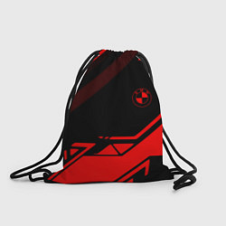 Рюкзак-мешок BMW geometry sport red, цвет: 3D-принт