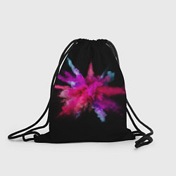Рюкзак-мешок Яркий разлетающийся песок, цвет: 3D-принт