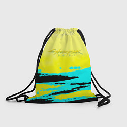 Рюкзак-мешок Cyberpunk стиль найтсити, цвет: 3D-принт