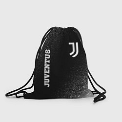 Мешок для обуви Juventus sport на темном фоне вертикально