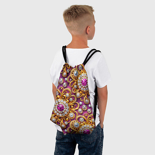 Мешок для обуви Ювелирный паттерн / 3D-принт – фото 4