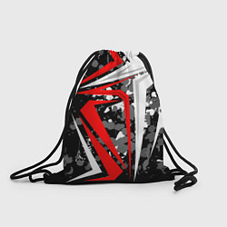 Рюкзак-мешок Extreme geometry, цвет: 3D-принт