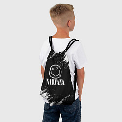 Рюкзак-мешок Nirvana текустура краски, цвет: 3D-принт — фото 2