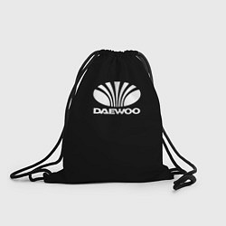Рюкзак-мешок Daewoo white logo, цвет: 3D-принт