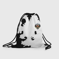 Рюкзак-мешок Имперская Россия спортивный стиль, цвет: 3D-принт