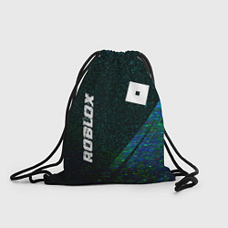 Рюкзак-мешок Roblox glitch blue, цвет: 3D-принт