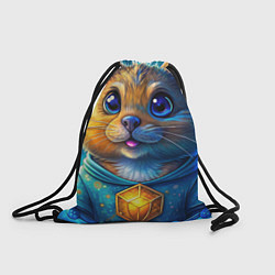 Рюкзак-мешок Криптовалютный хомяк, цвет: 3D-принт