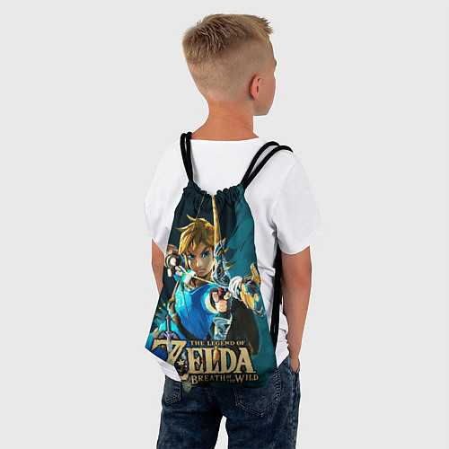 Мешок для обуви Zelda - Link / 3D-принт – фото 4