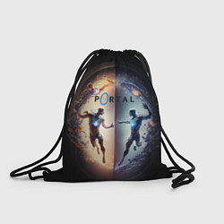 Мешок для обуви Люди в портале