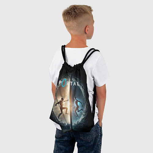 Мешок для обуви Люди в портале / 3D-принт – фото 4