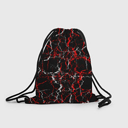 Рюкзак-мешок Абстрактная текстура мраморного вида, цвет: 3D-принт