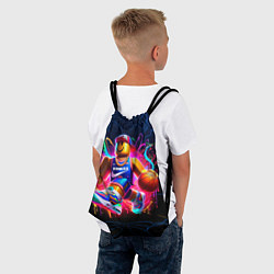 Рюкзак-мешок Roblox баскетболист, цвет: 3D-принт — фото 2