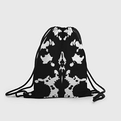 Рюкзак-мешок Тест Роршаха - нейросеть, цвет: 3D-принт